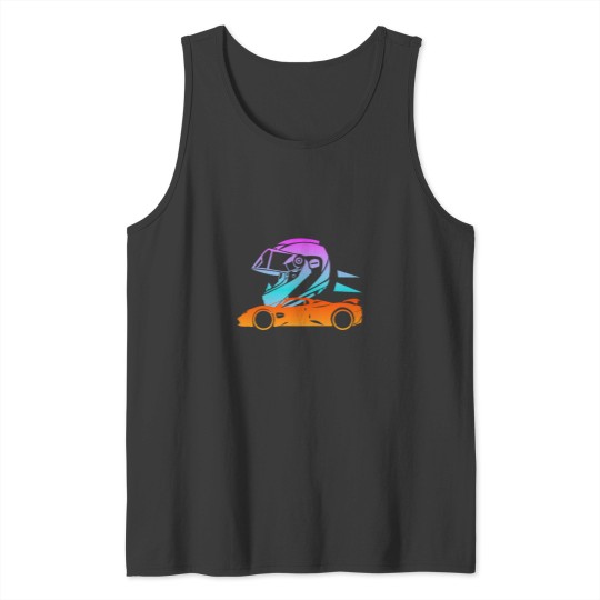 Discover Vibrant Orange Ride Tank Tops