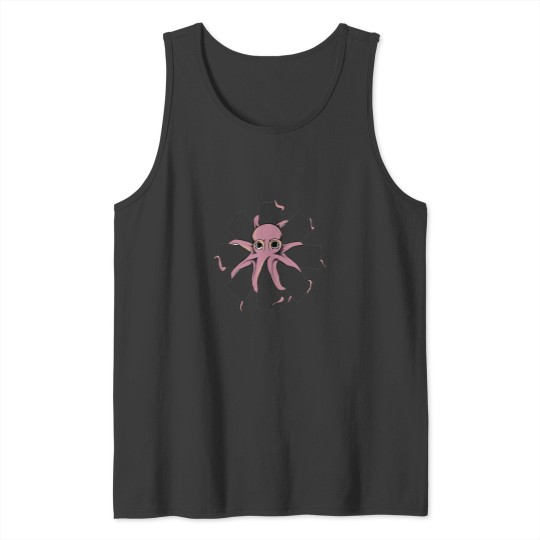 Discover logo octopus red hot chilli peppers Tank Tops