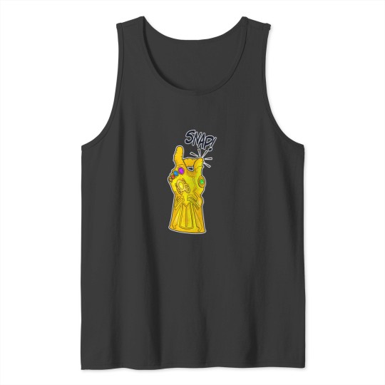 Discover SNAP  yellow Tank Tops