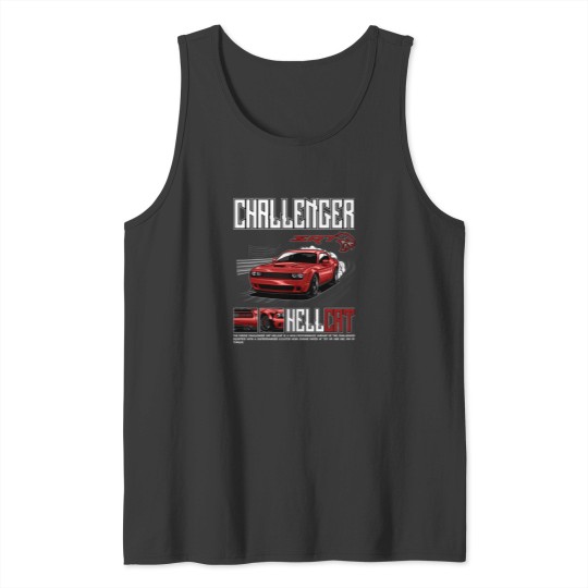 Discover Challenger-Srt-Hellcat T-Shirt Tank Tops