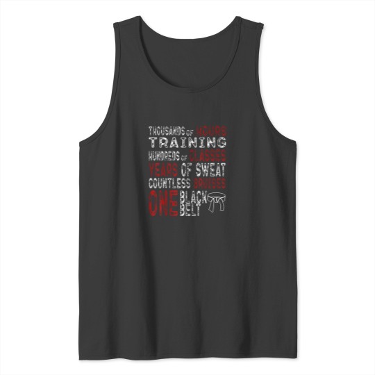 Discover Black-Belt-Taekwondo-Gifts-Mixed-Martial-Arts-Training-Cool-T-Shirt Tank Tops