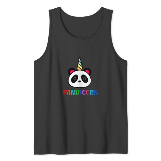 Discover Panda Unicorn Pandicorn  Family Chrismast Present Gift Tank Tops
