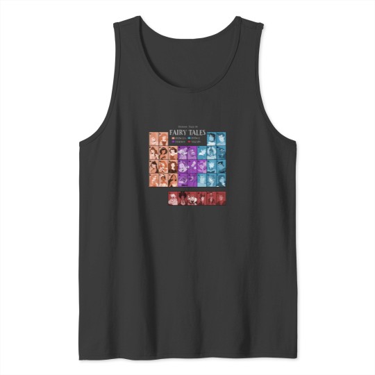 Discover Disneyyy-Princess-Periodic-Table-Fairy-Tales-Sweatshirt-Sweatshirt Tank Tops