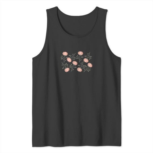 Discover Pastel-Colored-Floral-Pattern-2 T-Shirt Tank Tops
