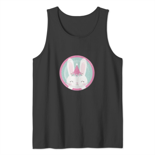 Discover Gift moon rabbit kingdom almond Funny strawberry cake Kawaii 1 Tank Tops
