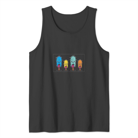 Discover Zombie Icecreme1 Tank Tops