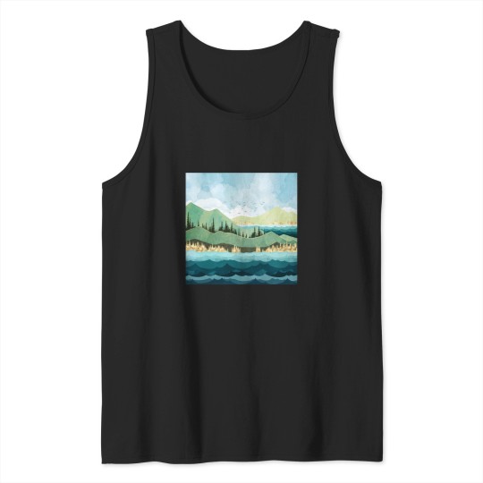 Discover Autumn Shore Tank Tops