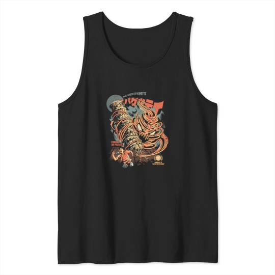 Discover The Kaiju Spaghetti - Black Version Women'sRights Are Human Rights Sticker Tank Tops