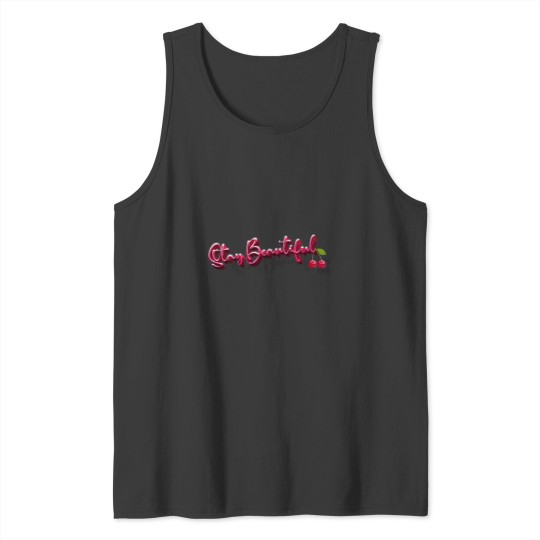 Discover Stay Beautiful Manic Street Preachers Tank Tops