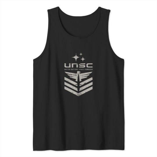 Discover United Nations Space Command - Halo Tank Tops