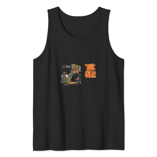 Discover Tank Girl  On Patrol Glossy Tank Tops