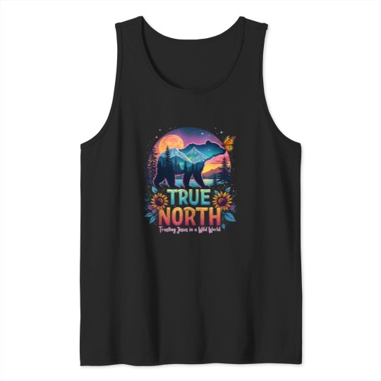Discover True North Vbs 2025 Trusting Jesus Christian Camp Tank Tops