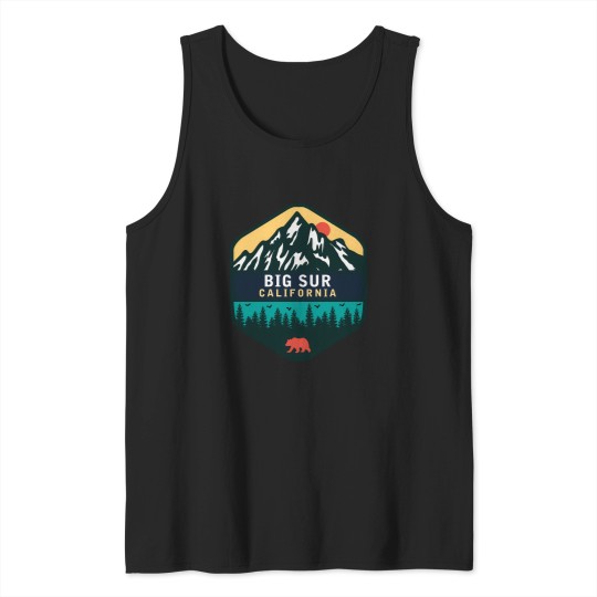 Discover Big sur california Tank Tops