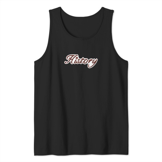 Discover History School Subjects 626 Tank Tops