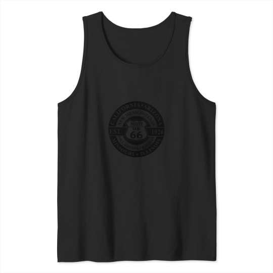 Discover Route-66-(3) T-Shirt Tank Tops