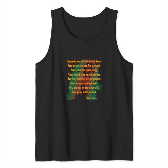 Discover Redemption Song Tank Tops