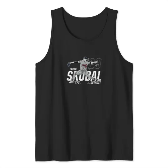 Discover Dynamic-Pose-Tarik-Skubal-Detroit-Baseball-Mlbpa-T-Shirt Tank Tops