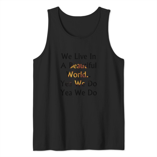 Discover Dont Panic Lyric Tank Tops