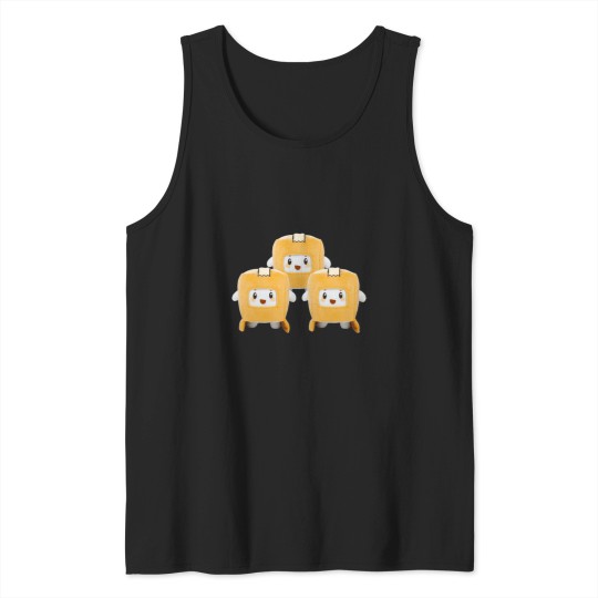 Discover o I am 3 Boxy lankybox Tank Tops