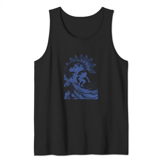 Discover Spirit of the Wave Tribal Surf Energy Tank Tops