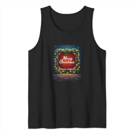 Discover Merry-Christmas-Active-T-Shirt-(100) Tank Tops