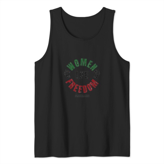 Discover Mahsa Amini Mahsaamini Iran Support Women Life Freedom Tank Tops
