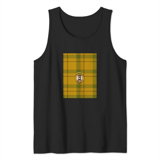 Discover Houston Scottish Tartan and Crest Tank Tops