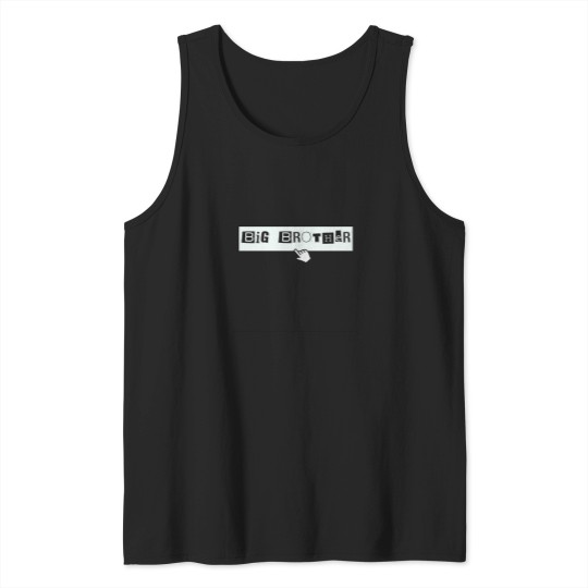 Discover Big Brother Starts Now Press Button Tank Tops