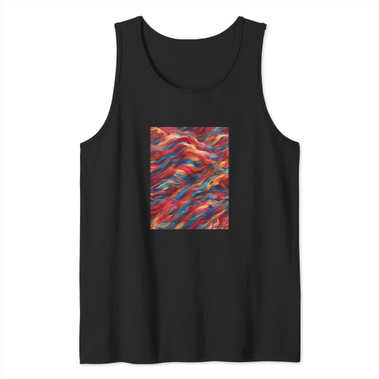 Discover Marvelous-Colorful-Line-Pattern-(9) T-Shirt Tank Tops