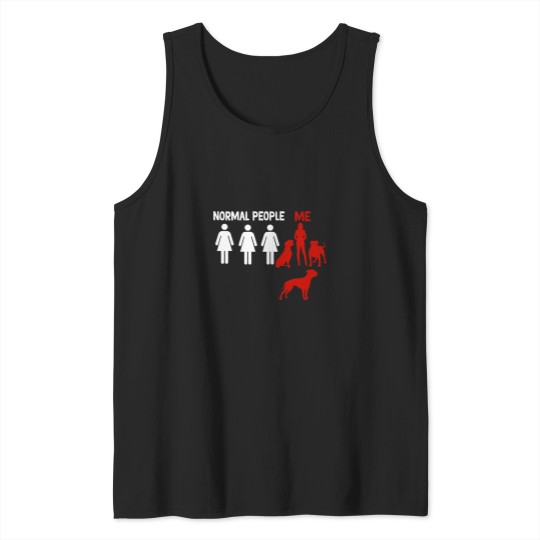 Discover funny American bulldog normel pepole me Tank Tops