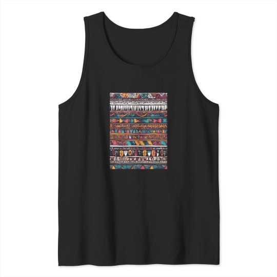 Discover Spectacular-Colorful-Line-Pattern-(1) T-Shirt Tank Tops