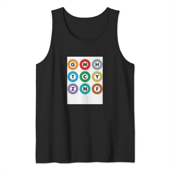 Discover TOKYO METRO Baseball ¾ Sleeve Tank Tops