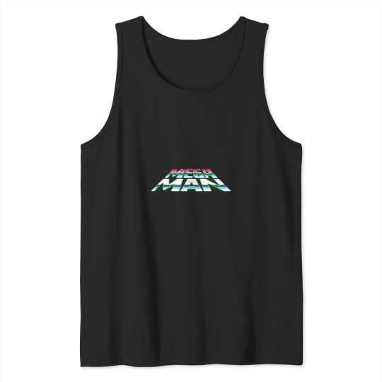 Discover Megaman logo Tank Tops