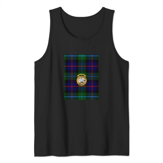 Discover Campbell of Cawdor Scottish Tartan and Crest Tank Tops