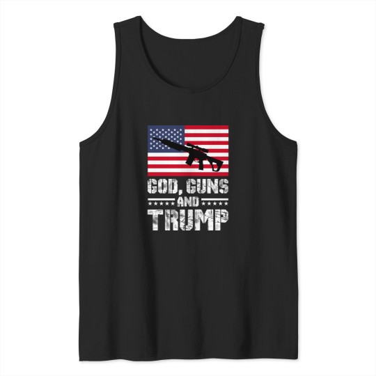 Discover God Guns and Trump Tank Tops