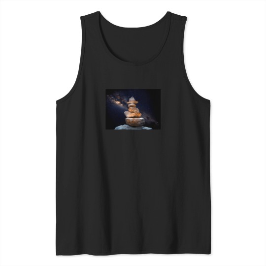 Discover Zen Rocks And Milkyway Active T-Shirt 116 Tank Tops