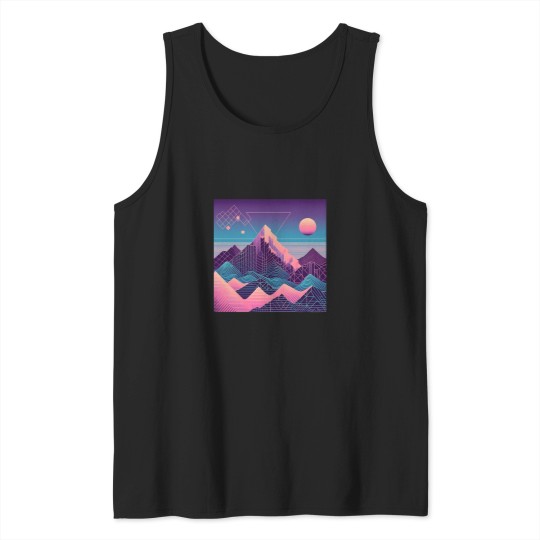 Discover 3041 Vapor Mountains Active T-Shirt Tank Tops