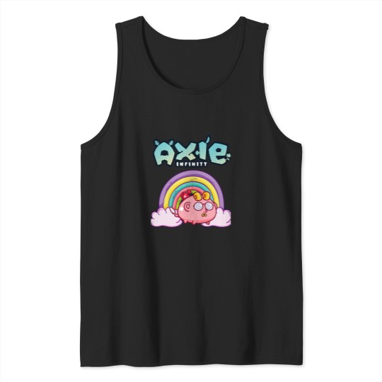 Discover Cloudy rainbows Axie Infinity Tank Tops