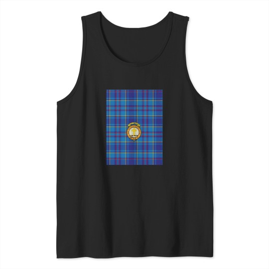 Discover Mercer Scottish Tartan and Crest Tank Tops