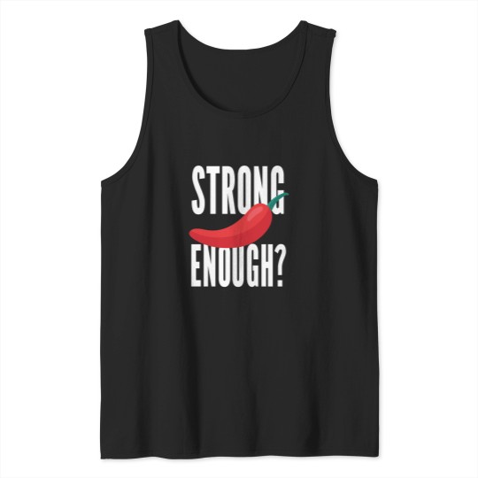 Discover hot red chilli Tank Tops