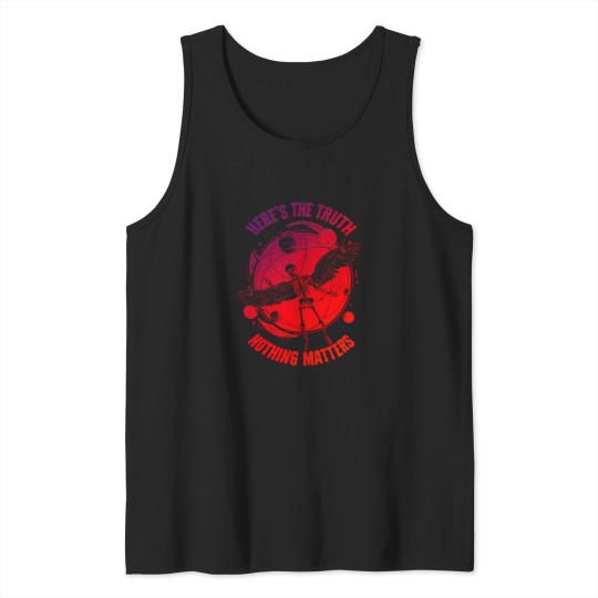 Discover nothing matters_vintage graphic Tank Tops