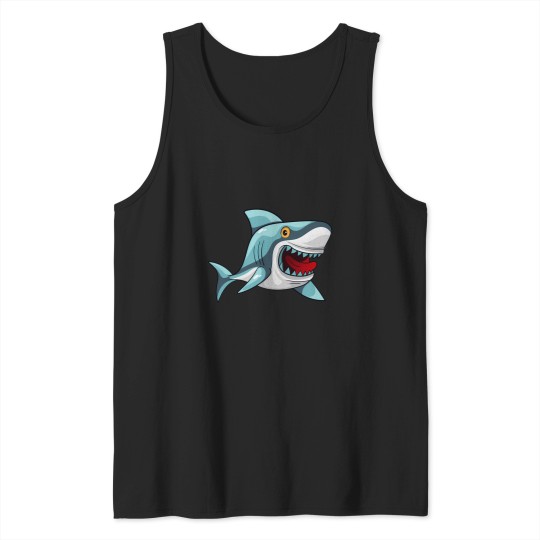 Discover Open mouth Bape Shark Tank Tops