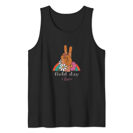 Discover Field-Day-Vibes-School-Game-Day-Student-Teacher-2022 Tank Tops
