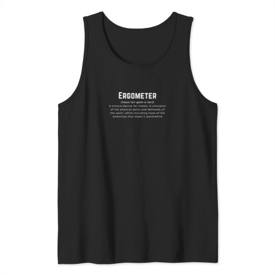 Discover Ergometer-Definition T-Shirt Tank Tops