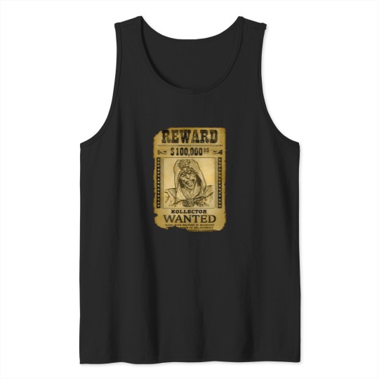 Discover Collector-Wanted-Poster-Retro-Mortal-Kombat-Gaming-Art T-Shirt Tank Tops