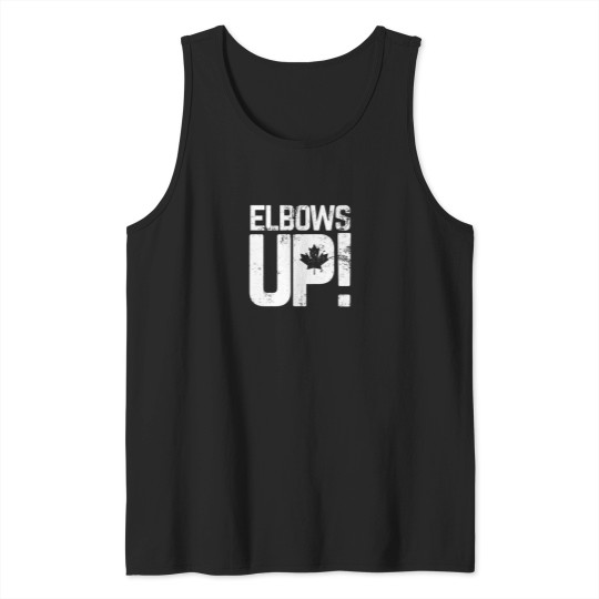 Discover ELBOWS UP! CANADA Tank Tops