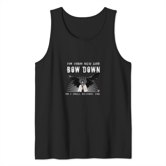 Discover CASTIEL NEW GOD Tank Tops