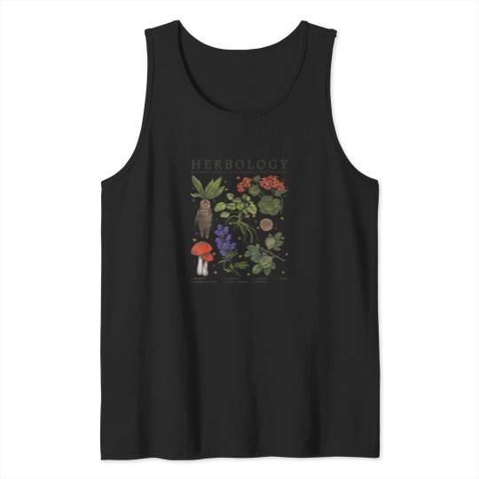 Discover Harry Potter Herbology Plants Short Sleeve Tank Tops