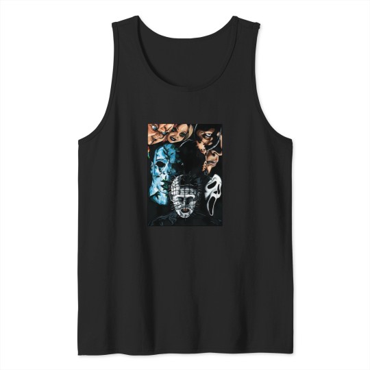 Discover Squad Of Maniacs Halloween Tank Tops