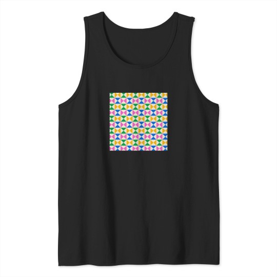 Discover Colorful Seamless Pattern Tank Tops